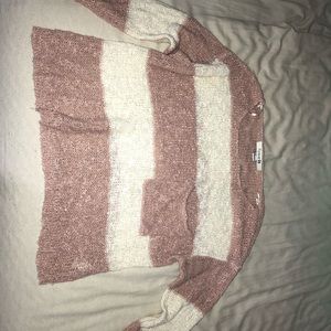 Striped knit Forever 21 sweater